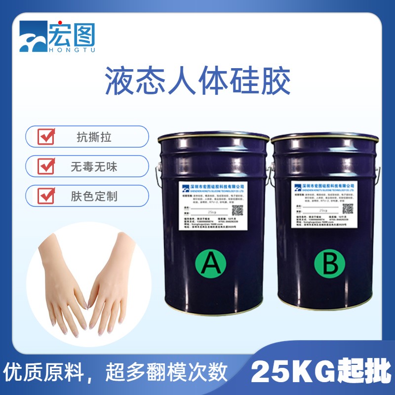 液態人體硅膠原料，人體相關制作的革新伙伴